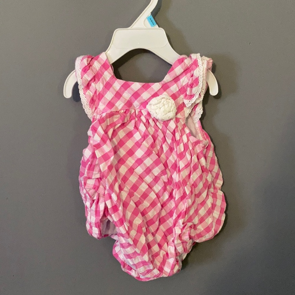 Baby girls bubble suit